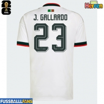 Mexiko Jesus Gallardo #23 Auswärtstrikot WM 2026 Kurzarm
